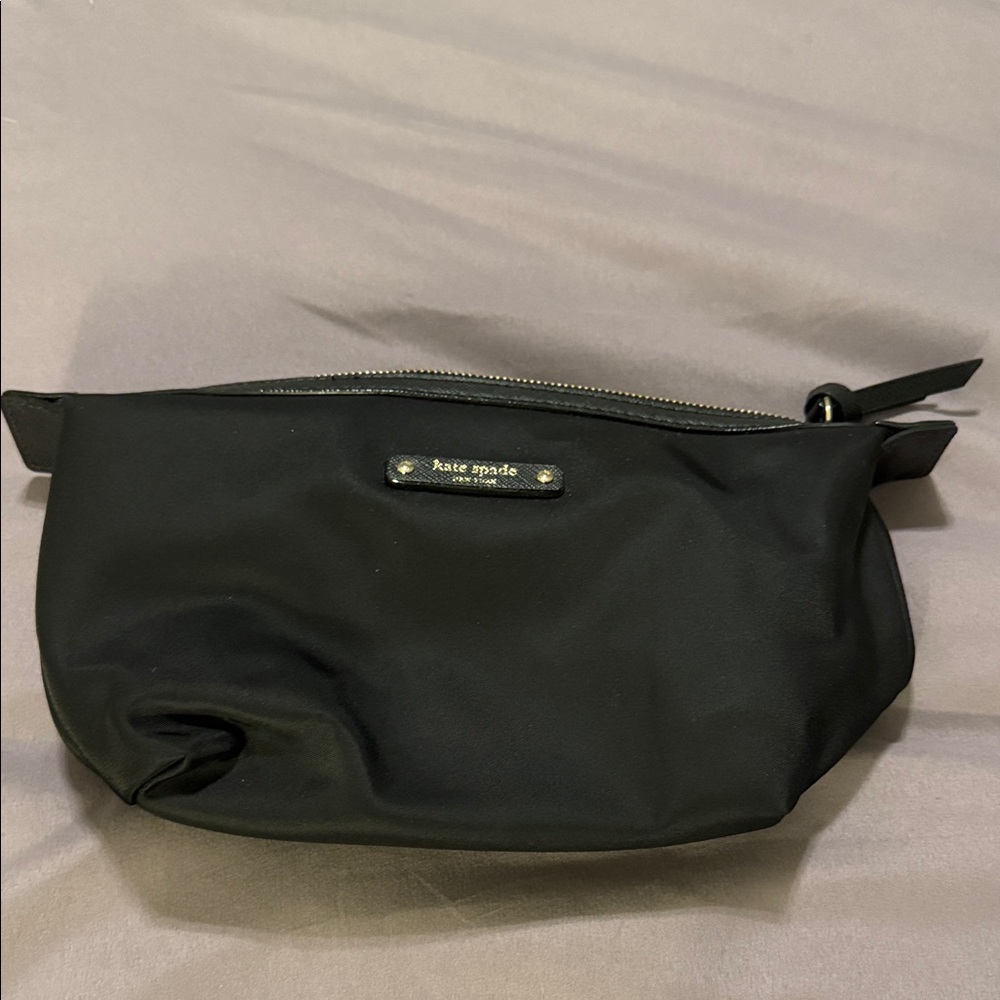 Kate Spade Elegant Black Clutch/Makeup Bag